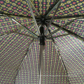 PromotionTravel Arbre métallique éloigneable 3 fois parapluie pour extérieur